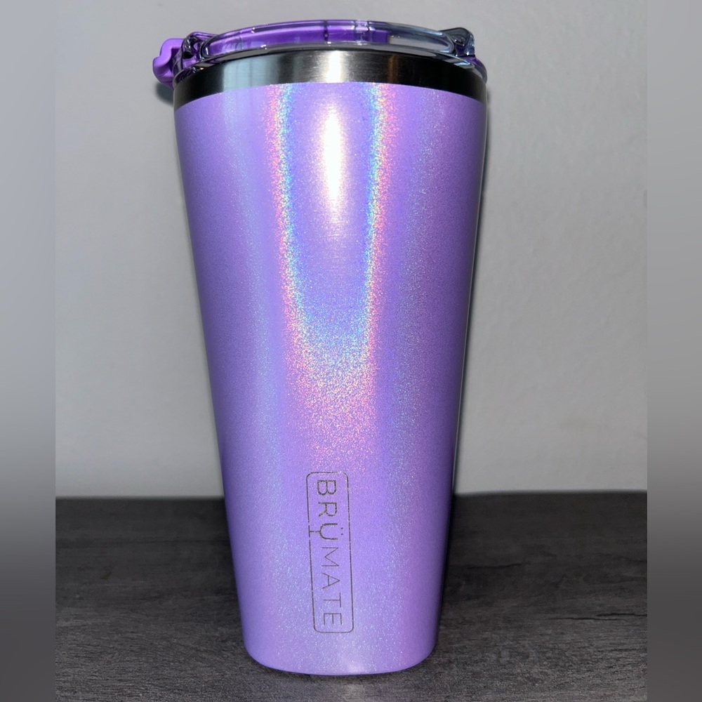 BrüMate glitter violet pint
